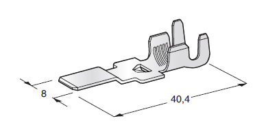 MAXI WP WP M800; Cable cross section: 10-16; Material: Cu-Sn 