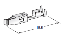 For SEAL CONNECTORS - JPT-WP F280 - Cable cross-section: 0.5-1.5mm² - Material: CuSn-Sn 