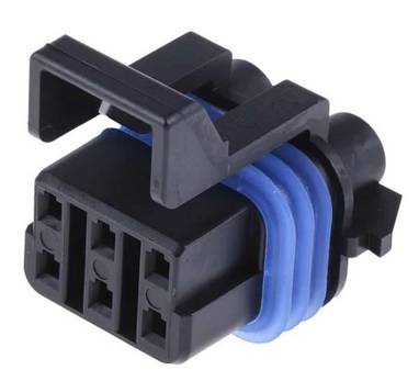 Socket Housing Connector - Metri-Pack 150 - 6-pin - sealed - black