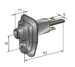 Door contact switch - Fiat Croma / Lancia Thema 