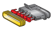 Superseal 6-pin - female 