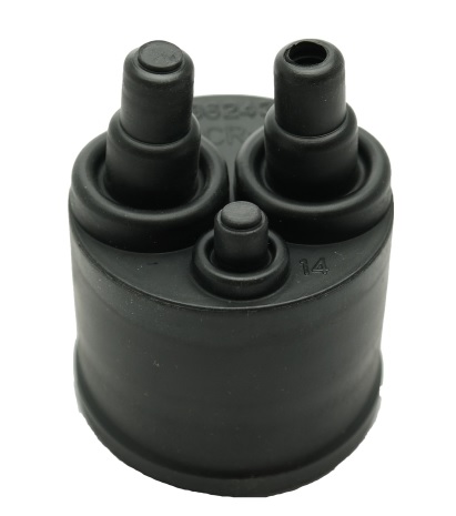 Rubber Cap 3-way for Socket 7-pole Types ISO 1185-N + ISO 3731-S