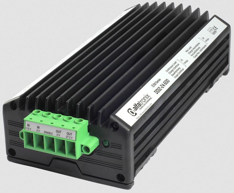 Voltage Converter 12V/24V AlfaTronix UP-Converter DD 12-24 600