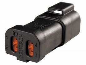 Deutsch Housing for Male Terminals 4-pin DT-series - Version CE03