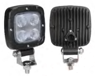 Work Light - 4 x 5W LED - 2200 Lm - Flood - AMP Superseal Connector