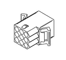 Socket housing, MOLEX, 9-pin, series 1292 