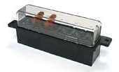fuseholder incl. transparent Cover, 6-pol.