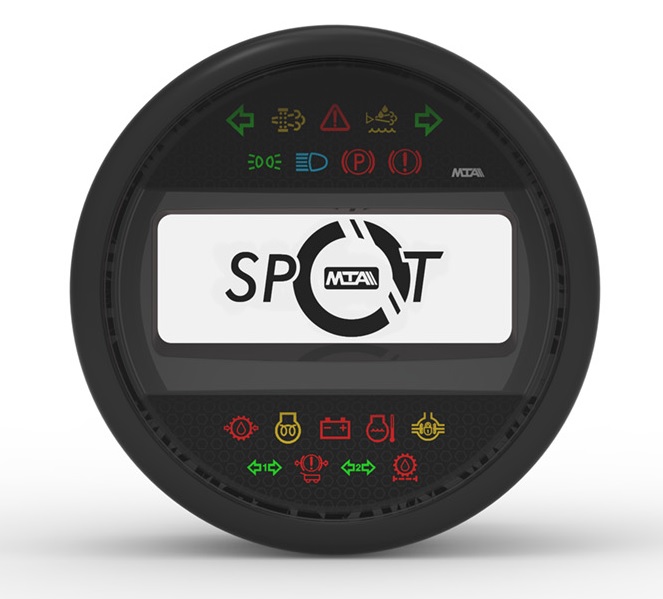 Instrument Cluster SPOT D: 100mm (External Frame: D: 107mm)