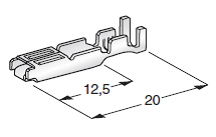 [1102000] For SEAL CONNECTORS Mark2 F280; Cable cross section: 0.5-1.5; Material: CuSn-Sn 