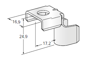 [1608180] MEGA G90 - M8 - Cable cross section: 10-20mm² - Material: Cu-Sn 