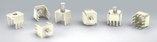 [16.2.0003] BIZON BLOCK - BlueBrass - High Current PCB-Connection