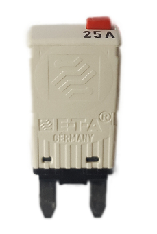 [1620-3-7.5A] Thermal Miniature Circuit Breaker 7.5A E-T-A Series 1620 - Minifuse - manual reset