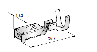 [1707400] MAXI WP F800 - coil - cable cross-section: 1.5-2.5mm² - material: CuZn-Sn 