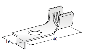 [1708200] Ring cable lug SQR B - Hole: M10 - Cable cross section: 25-35mm² - Material: CuZn-Sn 