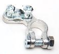 [0025102] Battery clamp (-) - Cable clamp on the left side with 2 screws