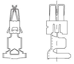 [46682.330.186] AFK-Plus contact 4.8mm - cable cross-section: 1.5-2.5mm² for seal gaskets