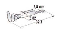 [74CP282465] For SEAL CONNECTORS - Plug - Cable cross-section: 1.5-2.5mm² - Material: CuSn-Sn