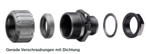 [AB50-M50] ABB - Straight Fitting - Sealed Fittings AB50-M50