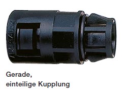[AL16/KM20/A/BL] ABB push-in connector Adaptalok - straight, one-piece coupling AL16

