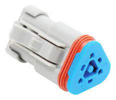 [AT06-3S-RJ120] AMPHENOL Socket Housing 3-pole AT-Series 14-20AWG with Resistor 120Ohm