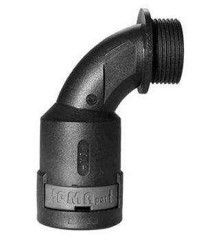 [BVBD-M323GT] PMA Fitting NW23 M32x1.5 90° IP66 - PA6 sw