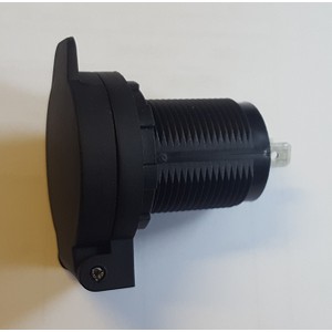 [DS2013-K-0-AC-180923] USB socket double port (Type A + Type C) 4,2A max - hinged cover - without LED light - for connector AMP 180923 - imprint "USB"