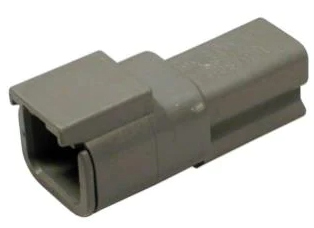 [DTM04-2P] Deutsch Housing for Male Terminals 2-pin (DTM)