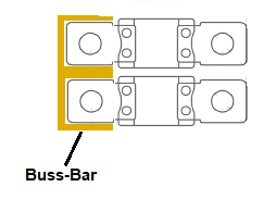 [EGB-MMSB2I] 2-way Havy Duty Mega Buss-Bar for EGB-MMS6.x