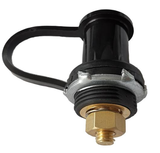 [HQ6298] JUMP START NODE, DUCT BOLT M10, COVER CAP BLACK