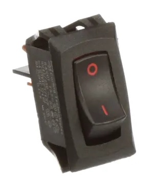 [RSCA201-VB-B-9-V] Carling Miniature Rocker Switch - RSC-Series - OFF-NONE-ON - 250VAC 15A - non-illuminated
