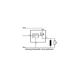 [SSR31400000] Halbleiterrelais neg - Eingang: neg. - Lasche: optional - Strom: 35A