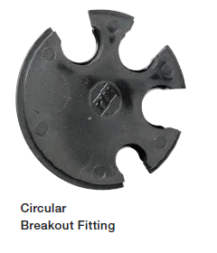 [ST31-103] ABB - Circular Breakout Fitting (NC 12/12/12/12/12/12)