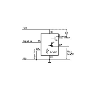 [STP.300.000.00] Step-up/down - Eingang: 9-30V - Strom: 3A - 1 zusätzlicher Ausgänge - einstellbar - Lasche: optional