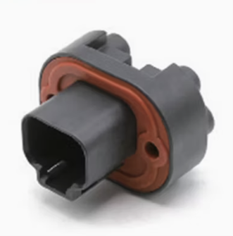 [DT15-2PB] Connector housing series DT15-2PB - PCB mounting head straight - sealed - black